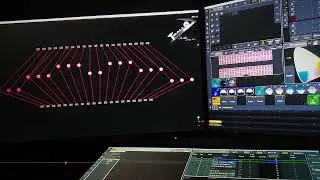 Laser tracing Kinetic Light ball DMX rgb full color Lighting system,