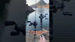 Baitcasting reel and rod combo #sougayilang #fishing