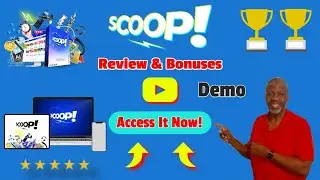 Scoop Review ⭐Demo👷🏽&zwj;♀️BONUSES 🎁PERMANENT TRAFFIC🔥