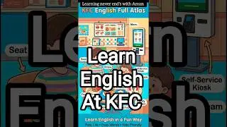 Learn English at KFC 🍗 | Fun English Vocabulary for Kids | #shorts
