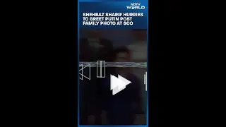 SCO Summit 2025 | Shehbaz Sharif Rushes To Greet Putin After World Leaders Family Photo At SCO