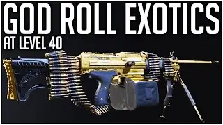 Level 40 GOD ROLL EXOTICS in The Division 2 Warlords of New York Expansion!