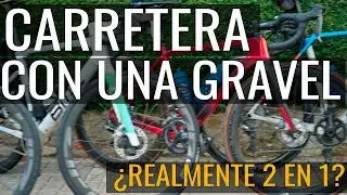 Hacemos CARRETERA con bici de GRAVEL: ¿2 en 1? ¿Funciona?
