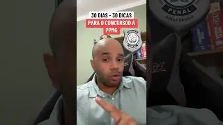 30 DIAS - 30 DICAS PARA A POL&Iacute;CIA PENAL MG