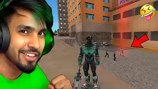 Rope Hero Vice Town / Police Station Officer vs  Vice City Don Army officer