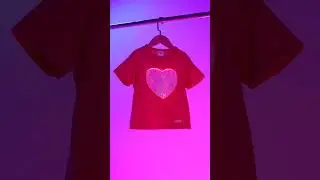 Spread love and joy wherever you go with our glowing heart shirt! 💗✨
