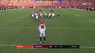 Kevin Huber Amazing Behind-the-Back Trick on Fake Punt! || Week 3 Preseason 2017