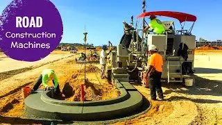 Amazing Modern Road Construction Machine Technology, World Fastest Asphalt Paving Equipment Machines