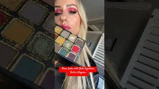 Three Eye Looks w/ Dede Signature Festive Elegance Eyeshadow Palette #eyemakeup #makeuplooks