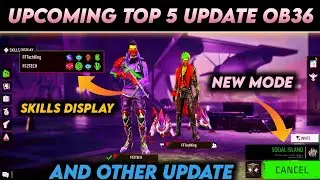 Top 5 Update After OB36 Update Free Fire ! Free Fire Change After OB36 Update ! OB36 Update