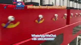 PVC foam board production line #pvcfoamboardmachine #pvcboardmachine #pvcsheetmachine #pvcfoamboard 