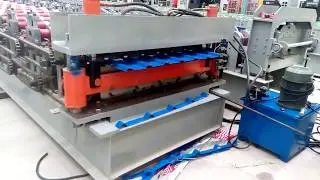 M&aacute;quina Formadora de Techos y Paredes de Acero, Techo de Chapa Trapezoidal,Panel de Pared