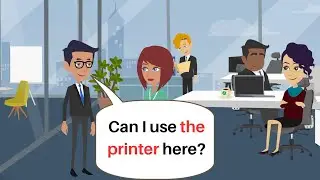 At the hotel: Business Center | English Conversations in Hotels and Restaurants | ESL