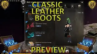 GW2 - Jan. 27, '26 - Gem Store New Item Preview (Classic Leather Boots)