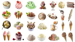 🍦 Ice-Cream Types in English with pictures