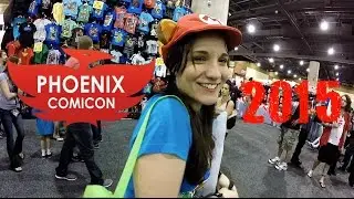 Phoenix Comicon 2015 With Jason & Tanookie Mario!