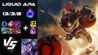 Team Liquid APA MID Ziggs vs Syndra - NA Challenger Patch 25.21