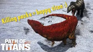Tyrannotitan Vs DINO ARMY | Path of Titans Official PvP