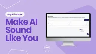 Customizing Your Persona for Authenticity with evyAI