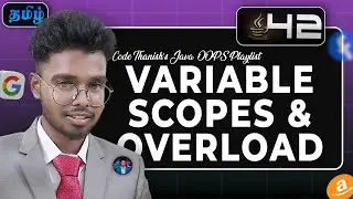 Variable Scope, this, Constructor - deep dive | Java 42 | Code thanish's java playlist