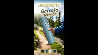 Garrafa Térmica de 550 ml GA9160 | Criative Brindes #brindes #personalizados #presentes #squeeze