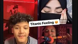 Titanic Feeling Aayuzeh || Aayush Alizeh with talented Kiran dai