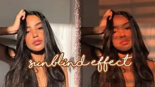 how to sunblind effect on picsart // precxillias