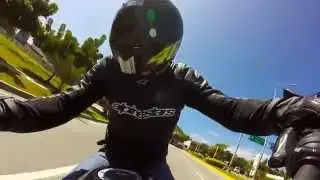 Quick Trip UM Xtreet 230R with GoPro Hero Test Handlebar Mount 2 of 2