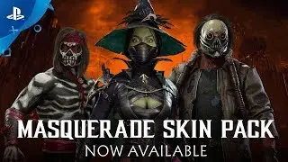 Mortal Kombat 11 | Masquerade Skin Pack Reveal Trailer | PS4