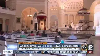Archbishop of Baltimore William Lori celebrates Ash Wednesday with 