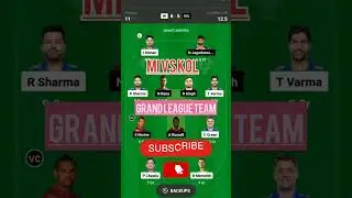 MI VS KOL T20 MATCH 2023#dream11team#dream11prediction#mi