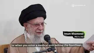 Saluting sacrifice: Imam Khamenei visiting the wounded