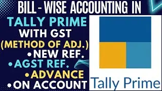 Bill-Wise accounting in tally prime3.0!!Method of bill adjustment!!Maintain bill by bill details #29
