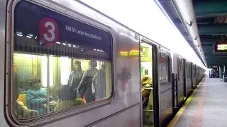 R62 3 trains at Sutter Avenue - Rutland Road
