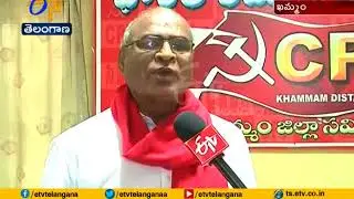 Interview with CPI Leader Chada Venkat Reddy | Over Dissolve State Assembly