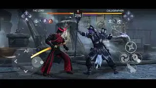 Divine judge (lvl6) vs calligrapher (hard mode) #shadowfight3 #gaming #androidgames