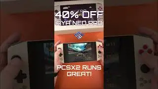 40% discount on AYA NEO PRO at DroiX! What emulators can it run? #shorts
