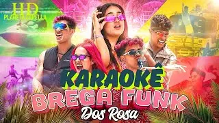 Karaoke brega funk dos rosa letra completa #bregafunk