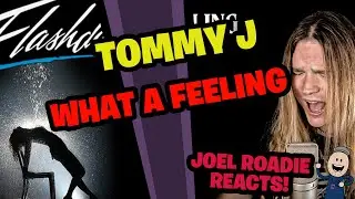 WHAT A FEELING (Irene Cara) - POWER METAL VERSION by Tommy J - Roadie Reacts