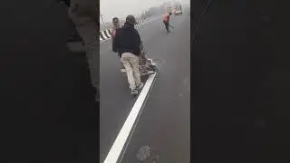 Road marking NH-27