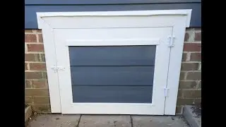 Replace your Deteriorating Crawlspace Door yourself!