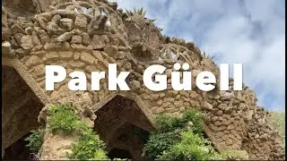 Park G&uuml;ell, #Barcelona, #Spain, 4K Video #UNESCO Heritage, modernist #architecture & colorful mosaic