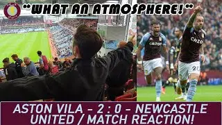 INGS OVERHEAD KICK SEALS VICTORY! ASTON VILLA - 2 : 0 - NEWCASTLE UNITED / LIVE REACTIONS!