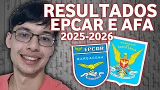 Meus resultados da EPCAR e AFA! 2025-2026 (Vestibulando do ITA)