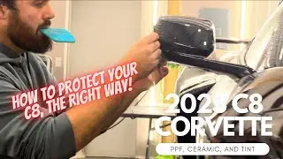 How we protect your NEW C8 Corvette | PPF, Ceramic Coating, Tint | TRC Detailing | Tullahoma, TN