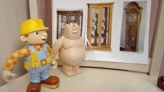 Naked Peter Griffin And Bob The Poo Butt Are Destroying The Clock Again🕰
