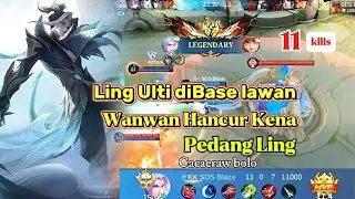 Ulti Top Global Ling Menghancurkan Wanwan 