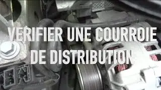 V&eacute;rifier la courroie de distribution d'une voiture