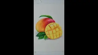 Watch Me Draw a Perfect Mango 🥭 #go2goart #live