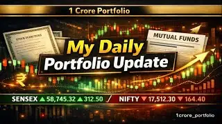 My ₹82L Portfolio Journey: Daily Strategy & Market Reaction (21-Jan-2026)